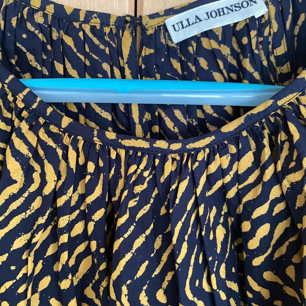 Ulla Johnson Black and Gold Blouse - Picture 3 of 6